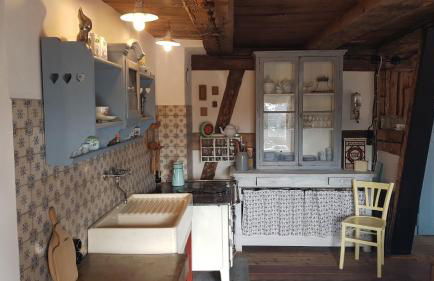 Historisches Fachwerkhaus "Hoher Hirschen" mit romantischem Hof und Garten - Charmantes Studio und grosses, museales Apartment - Foto 21