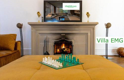 Luxury Villa EMG Steinfurt - Historische Villa mit Sauna, SPA, Garten & großem Essbereich für bis zu 22 Personen - Foto 34