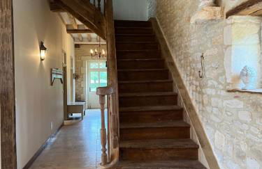 LA CHARMILLE Jolie maison de campagne 15 personnes piscine calme - Foto 26