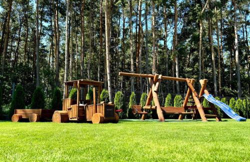 Dom Wakacyjny Złoto Północy na wyłączność, parking, plac zabaw, tarasy - Foto 36