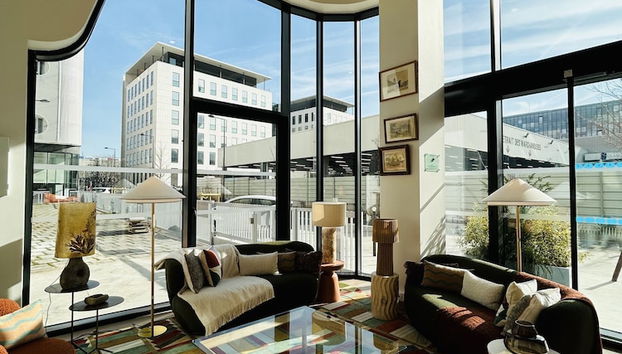 Zona de estar del vestíbulo