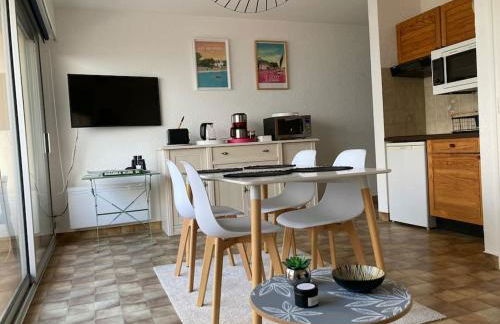 Appartement lumineux avec terrasse vue mer-2ou4personnes- Chbre indépendante - Foto 9