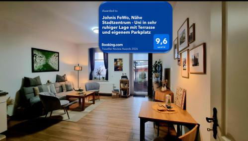 Johnis FeWo, Nähe Stadtzentrum - Uni in sehr ruhiger Lage mit Terrasse und eigenem Parkplatz - Foto 2