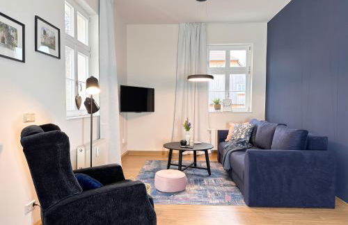 Studio Alte Mädchenschule, Sauna, 6 Personen, Hund, am Saurierpark, Boxsprinbetten, gratis Kaffee und Tee, Minibar - Foto 12