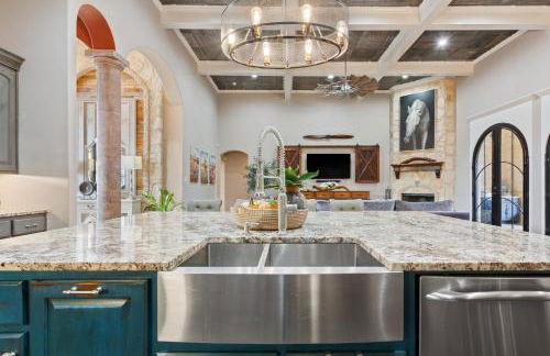 Noble Prairie Lux Estate Pool Spa Garden Venue Fireplace Themed Rooms - Foto 38