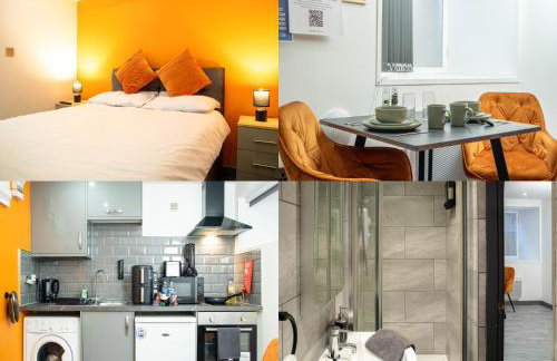 City Centre Studio With Self Check-In Washer Dryer WiFi & Netflix - Foto 7