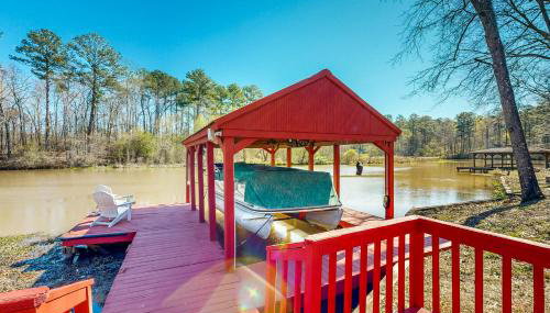 Lakefront Eatonton Haven with Dock Bring Your Boat! - Foto 4
