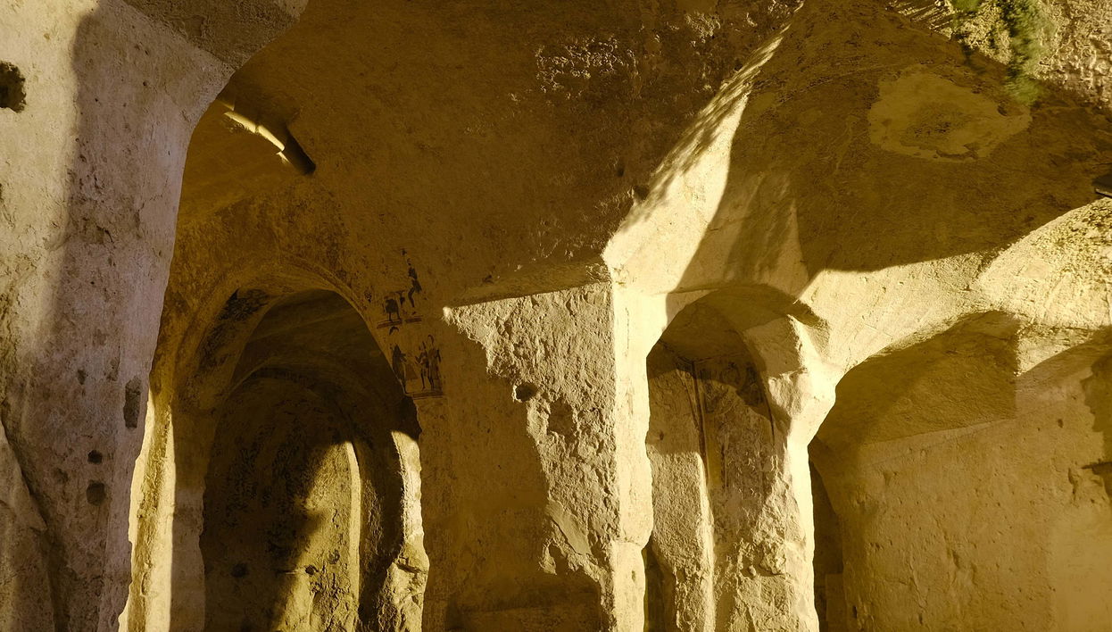 Billet pour l'hypogée de Matera avec audioguide