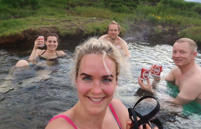 Northern Lights Experience at Reykjadalur River Hot Springs - Photo 4