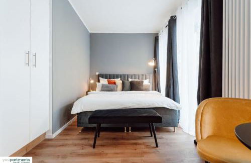 City-Studio im Innenhof mit Boxspring-Bett und Community-Raum - Foto 32