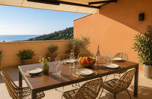Appartement vue mer Ajaccio Sanguinaires avec terrasse - Foto 24
