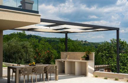 Modern villa Venta with jacuzzi and pool in Buje - Foto 4