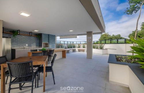 Estadia completa com piscina a 400m da Praia da Armação - SKL - Foto 21