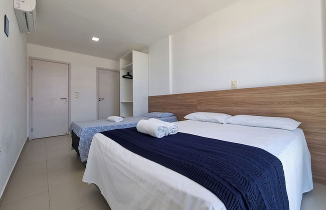 Areias do Mar | 2 Quartos, Vista Mar, Familia com Varanda A205 - Foto 5