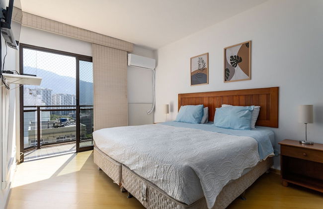 (1006) Apartamento com 2 Suítes e Vista para o Cristo - Foto 3