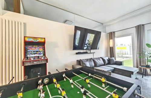 Loft für bis zu 12, Whirlpool, Infrarotsauna, Arcade-Spiele, Tischfußball, Wii - Foto 65
