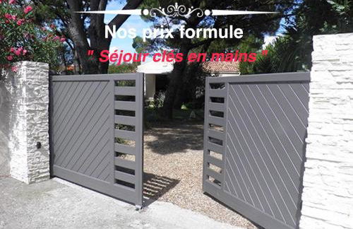 Les Fleurs De Lys, Villa Chic L'enclos Des Lys, Proche de la Mer - Foto 1