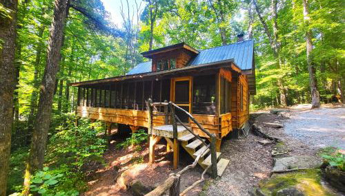 Ma & Pa's cabin at Cabin Fever in NC - Foto 2, Garden