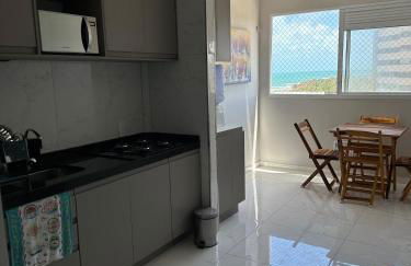 Apê Pé na Areia com Vista Mar Ar-condicionado & Garagem - Foto 1