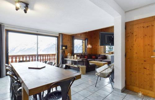 Superbe Duplex Savoyard pour 13 pers. avec Cheminée et Balcons, à 300m des Pistes - FR-1-398-616 - Foto 4