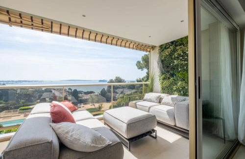 Elegant 3-Room Apartment with Terrace Pool & Island Views - Foto 4