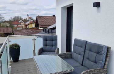 Neue moderne Ferienwohnung mit Infrarot Sauna und großen Garten - Foto 20