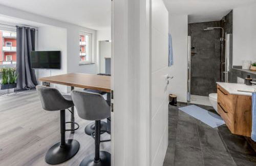 CityOase im Zentrum mit 24-7 Self Check-In, WLAN & Smart TV - Foto 11