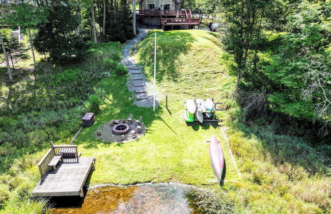 Chalet All Day Avantstay Lakeside, Firepit, Shared Pool - Foto 33