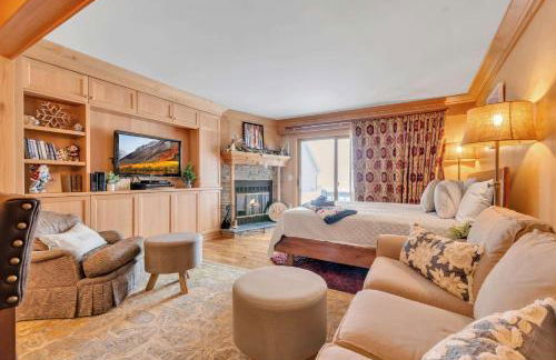 Cozy Studio Wood Fireplace - Foto 14