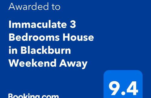 Entire Immaculate 3 Bedrooms House in Blackburn Weekend Away - Foto 2
