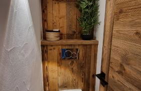 Arcs 1950 Appartement Luxe type chalet 5 à 7 personnes Vue imprenable sur le Montblanc skis aux pieds - Photo 30