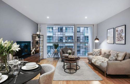 Spacious 1 bed flat with balcony minutes walk to Canary Wharf - Foto 3