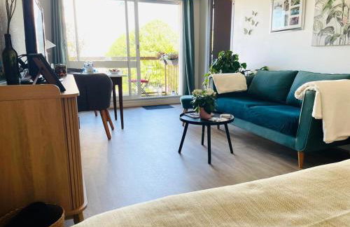 Le Clos Pichot - Studio avec balcon, parking privé - 5mn Gare - Foto 16