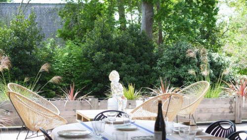 Superbe maison rénovée, 250m de l'océan, 12 pers, terrasse, jardin, proche plage Kerleven et golf - FR-1-481-164 - Foto 3