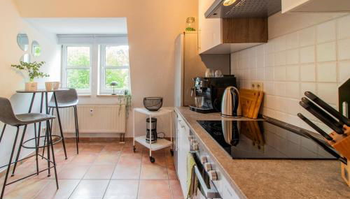 ErzGlück Apartment I WLAN I Küche I Stellplatz I 4P - Foto 4, stove, toaster