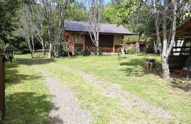 Wonderful Rustic Cabin 2, With Native Logs, on the Banks of the Trancura River - Foto 39