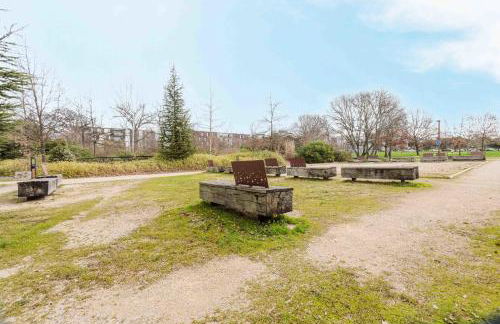 Quiet and bright apartment terrace and private P - Foto 16