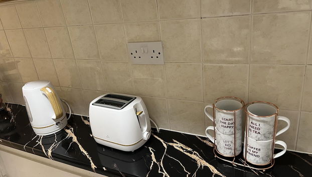 Leicester Aprt-sleeps3-db-tv-wifi - Foto 3, Cocina privada