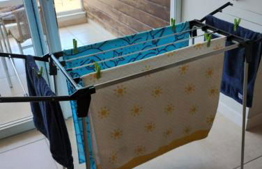 Apartamento de 2 quartos a 3 minutos a pé da praia de Cachoeira de Bom Jesu com águas calmas - Foto 15