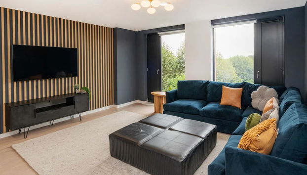 Zona de estar del vestíbulo