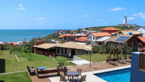 Loft 207 com vista para a piscina e Farol - Foto 5