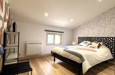 Grand Gîte Vivonne 8 personnes, Terrasse, Confort, babyfoot - Foto 13