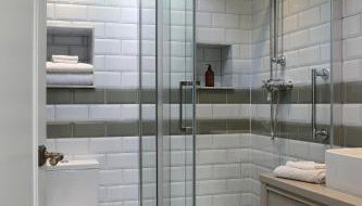 Steeple View - Romantic Wye Valley Country House Studio Apartment - Dog Friendly - Foto 4, Shower