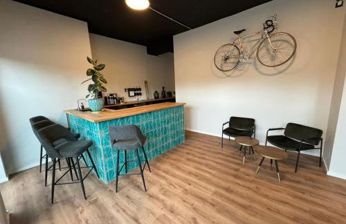 City-Studio im Innenhof mit Boxspring-Bett und Community-Raum - Foto 5