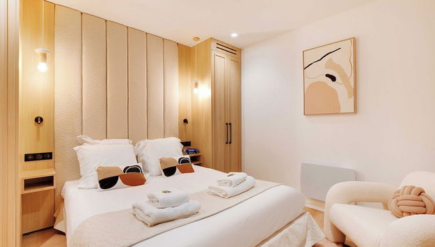 Modern Flat - 1BD 2P - Montmartre Moulin Rouge - Foto 5, Habitación