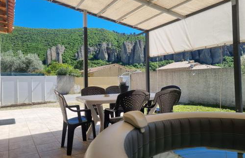 Maison avec jacuzzi et vue sur les penitents - Foto 1