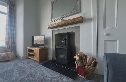 Greenwood South - Luxury beachfront home with log burner - Foto 48