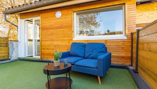 Le toit terrasse proche commodités parking facile - Foto 5