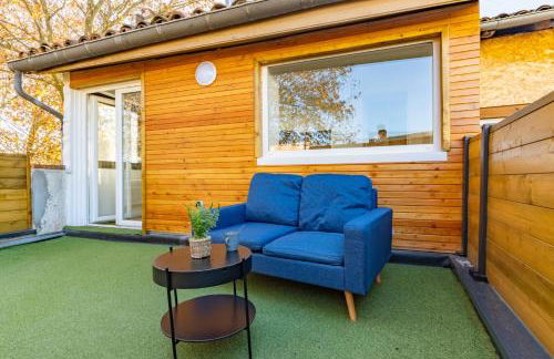 Le toit terrasse proche commodités parking facile - Foto 5