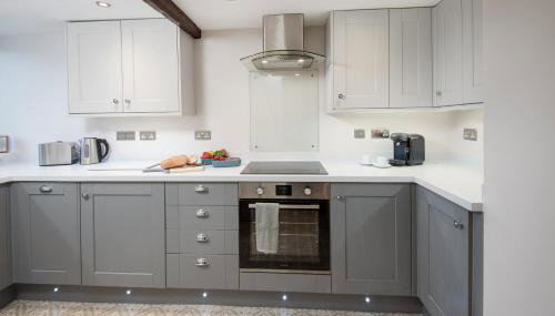 Castle Retreat - luxury apartment opposite Alnwick Castle - Foto 5, stove, pet friendly